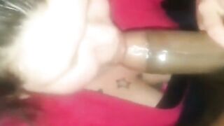 Interracial Blowjob: Homemade Amateur Tape