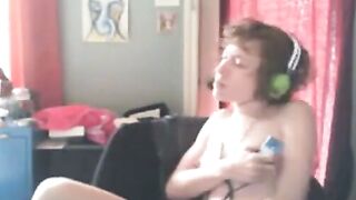 French Blonde's Morning Striptease Webcam Show