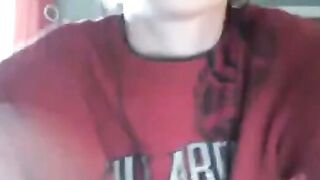 French Blonde's Morning Striptease Webcam Show