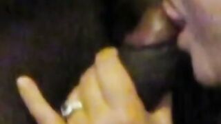 Mature Amateur's Interracial Blowjob