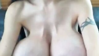Big-Titted Amateur's Webcam Show Hoe 6