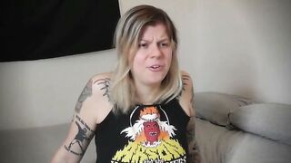 Big-Titted Blonde Begs For Pregnancy During Orgasmic Solo Session
