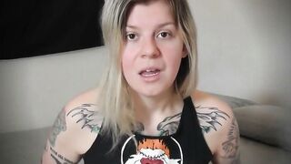 Big-Titted Blonde Begs For Pregnancy During Orgasmic Solo Session