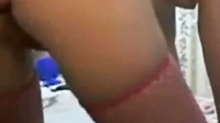 Blonde Russian Amateur Loves Anal on Webcam