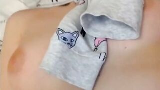 Big Natural Tits Webcam Girl Shows Her Pussy Lips