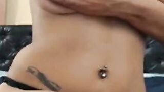 Selena's Big Natural Tits on Webcam