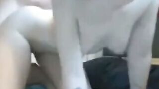 Amateur Couple's Webcam Fuck Session