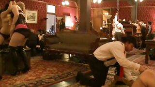 Dominatrix Party - KINKY BDSM Brunch Orgy with Fetish Mistresses & Slaves
