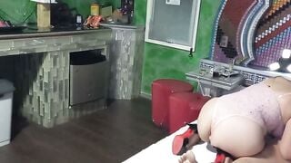 Hotel Room Confessions #3: Busty Latin Milf Exposes Herself to Strangers