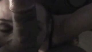 Mom Gives Blowjob And Swallows Big Load In A Sexually Charged Environment