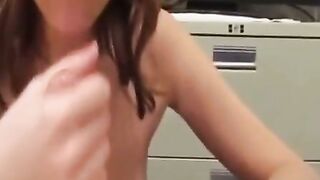 Teenage Amateur Babe With Big Natural Boobs Gives A Blow Job And Facial