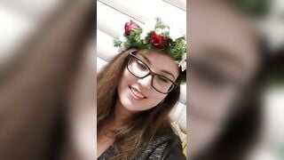 Jen Kowski - Gagging on Semen in POV Blowjob & Facial