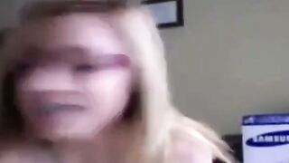 WebCamSquirt - Hot Blonde Masturbates to Orgasm on Cam with Close-ups of Pussy & Ass