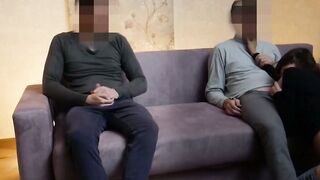3Way Swinger Vixens - Sharing A Blonde Babe With Two Hunks