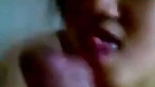 Asian Coed's Wild Ride - BJ & Facial in Classroom