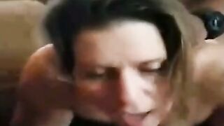 Interracial Couple Sharing Passionate Sex With Step-Mom