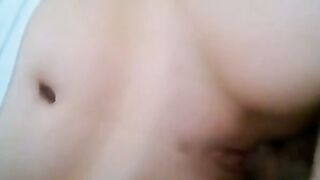 Amateur Sweethearts Share Intimate Moments in Bed" or "Russian Lovers Captured on Film Making Love
