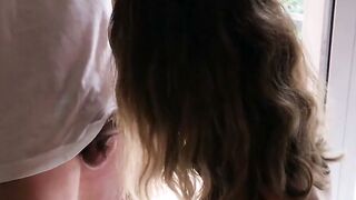 Blond Bombshell - Daring Deepthroat POV Blow Job With A Huge Facial