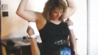 Chubby German Girl Swings Her Curvy Body In An Amature Video