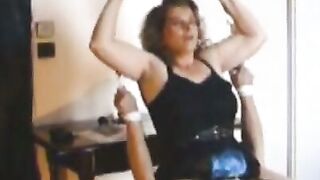 Chubby German Girl Swings Her Curvy Body In An Amature Video