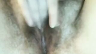 Hairiest-BBW's Curvy Body Masturbates with Vibrator