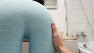 Hot Brunette Babe Seduces Her Best-Friend's Hubby For A Wild Night Of Passion