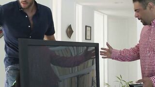 Handyperson's Ass-Fixation - Handymen Neighbor Fucks His Hot Blonde Customer