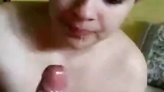 Indian Milf Sensual Blowjob - Couple Enjoying Intimate Moments