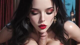 VAMPIRE XXX - Erotic Roleplay with Hot Redhead Babe in Full HD