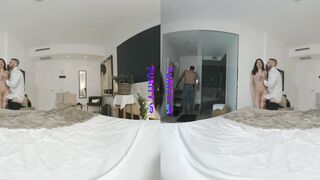 Purity VR - Virtual Reality Experience of Old Maid's Sexual Adventure With Waiter