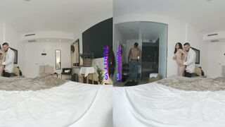 Purity VR - Virtual Reality Experience of Old Maid's Sexual Adventure With Waiter