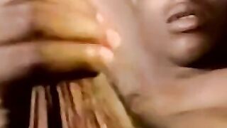 Country Music Accompaniment - Black Guy Stroking His Big Dick