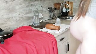 Preggo Milf Facesitting Blowjob & Riding Dildos - Couple's Sexual Adventure