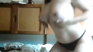 Big Boobed MILF Lives Cam Life - Sex Toy Exploration & Orgasm