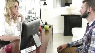 Teacher's Pet #1 - Teen Student Gets Fucked By Her Hot MILF Boss