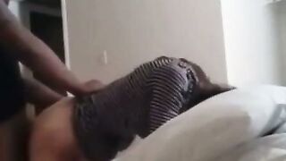 Black Teen Thug Pounded Hard By White Guy In Rough Sex