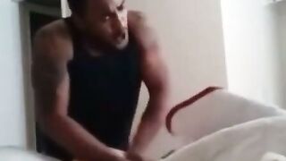 Black Teen Thug Pounded Hard By White Guy In Rough Sex