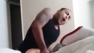 Black Teen Thug Pounded Hard By White Guy In Rough Sex