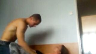 Teenage Sweethearts' Passionate Foreplay Leads to Intense Hardcore Sex