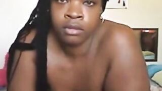 Curvy Babe with Huge Natural Boobs Shows Off Her Body in Private Cam Show