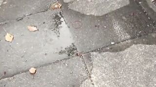 Hot Babe's Piss Play - Secret Voyuer Camera Captures Horniness