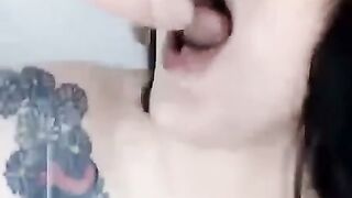 POV Sloppy Blowjob From Big-Titted Latina MILF