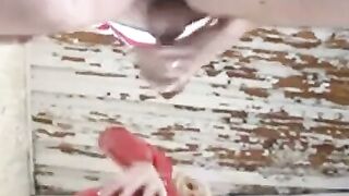Die deutsche Schönheit Lara Cumkitten in Latex-Anal-Hardcore