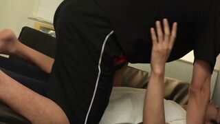 Jock Haruyuki drills twink Shizukuâs ass deep and slow