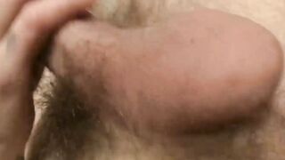 Blinx gets dick out and strokes up a thick creamy load
