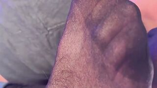 Hunky Chase lets Dan Edwards sniff worship feet