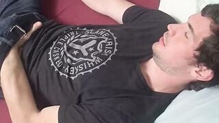 Jocks Throbbin' Meat - Old Man Jacks Off Before Work