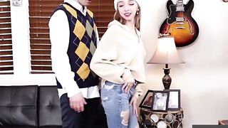 Teens Watch As Their Stepmom Gives The Best Blowjob Of Her Life