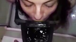 Human-Urinal Outdoor Public Restroom Experience" or "Public Peeing in Real Life Situations