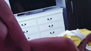 Step-mom's Morning Surprise - Sneaky Peek at Porn Clip Leading to Bed